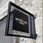 The Barbican' - Industrial Mesh Blade Sign